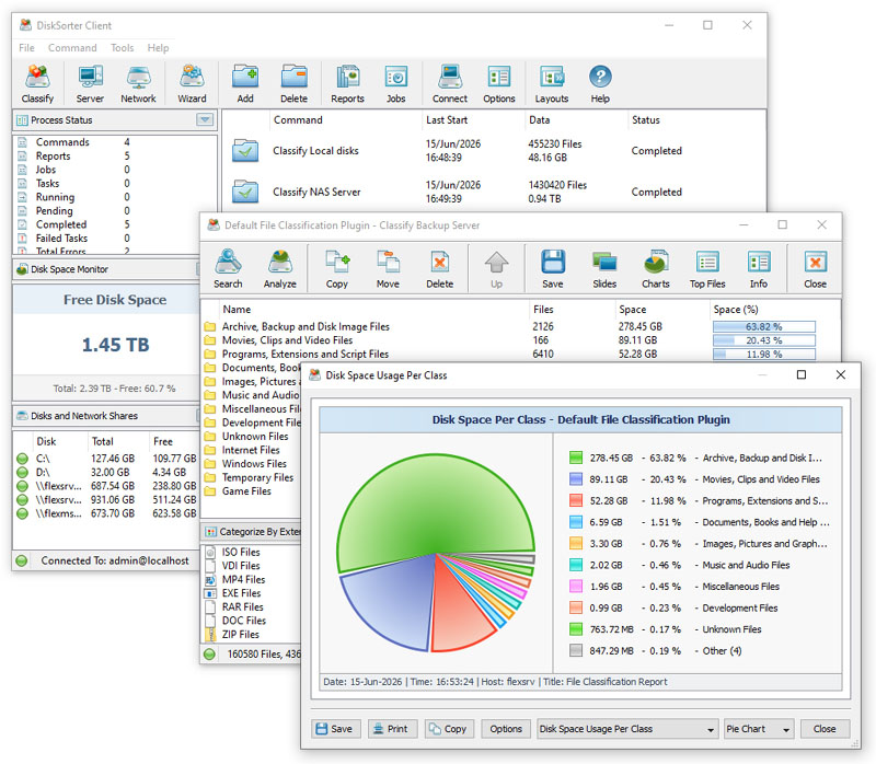 DiskSorter GUI Application